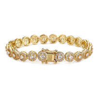 Light Luxury Full Inlaid AAA Zircon Bracelet