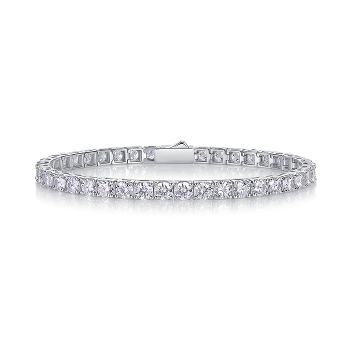 Gravitation Luxury Fashion Mossan Diamond S925 Silver Bracelet
