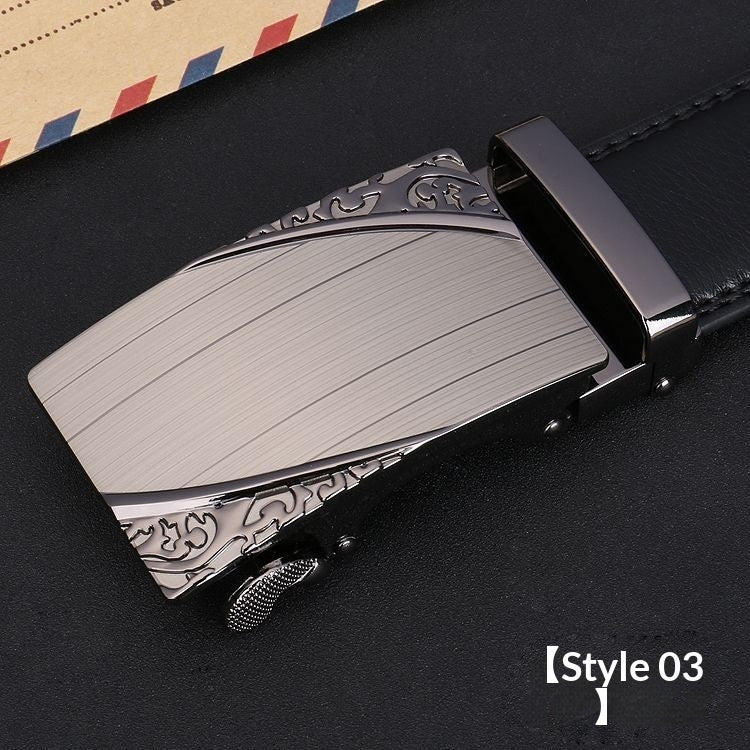 Versatile And Trendy Business Leather Belt