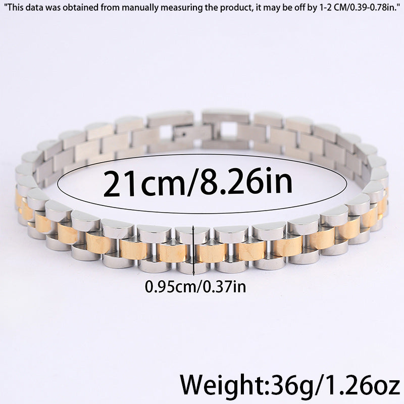 Stainless Steel Bracelet Light Luxury High Sense