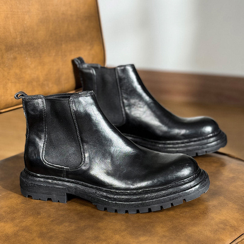 Vintage Leather Business Boots