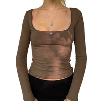 Floral Lace Solid Color Top