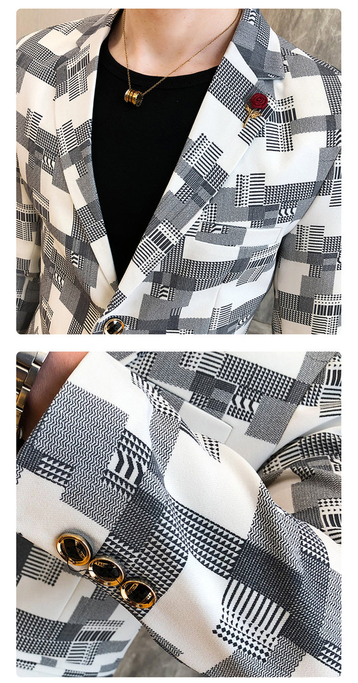 Slim Fit Casual Small Suit