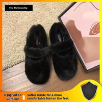 Outerwear Plus-size  Fluffy Shoes