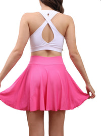 High Waisted Womens Tennis Skirt