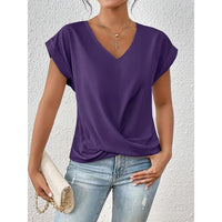 Comfy Casual V Neck Blouses