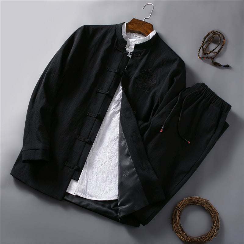 Retro Ethnic Style Suits