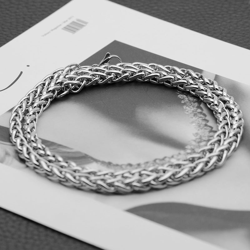 Titanium steel necklaces