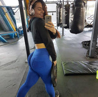 High-Waist Push-Up Fitness Leggings