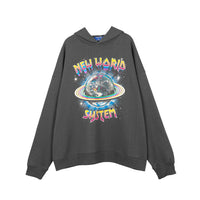 Loose And Versatile Couple Hooded Sweater