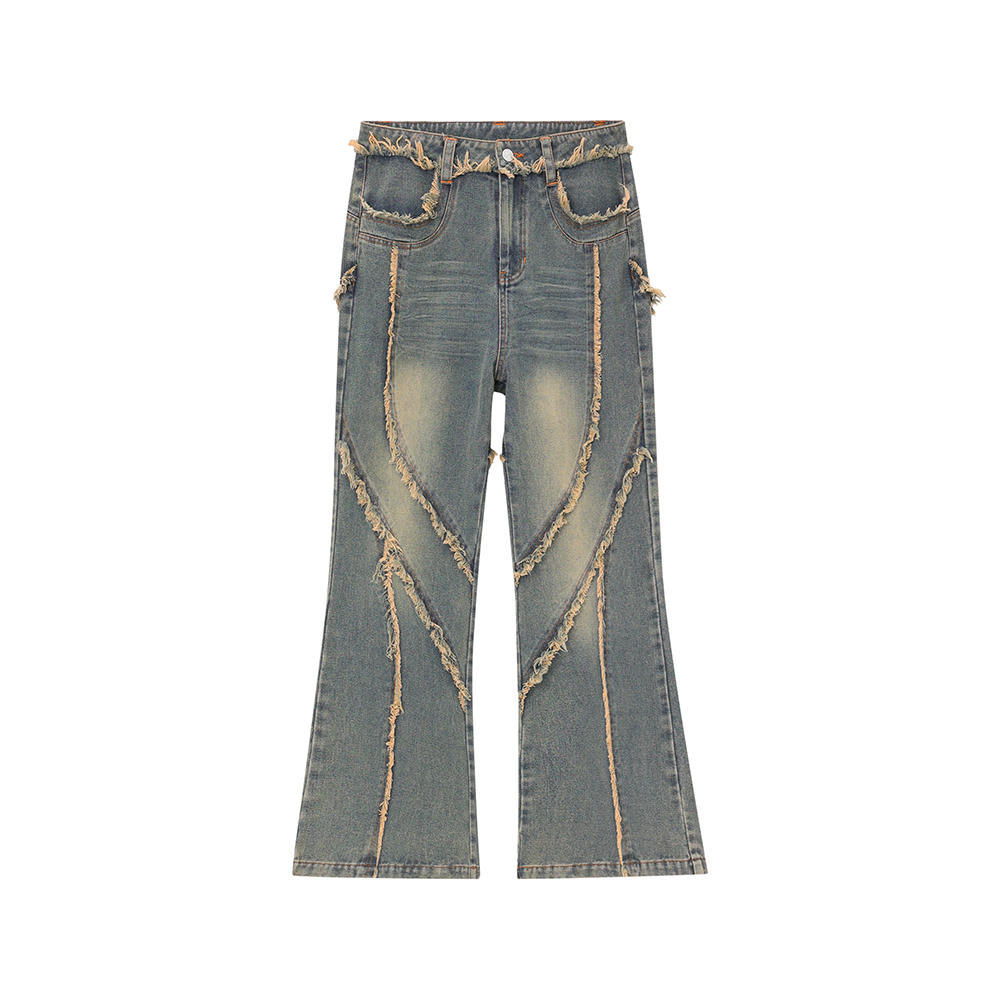 Retro Fit Jeans - High-Waist Denim