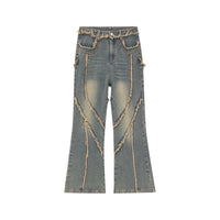 Retro Fit Jeans - High-Waist Denim