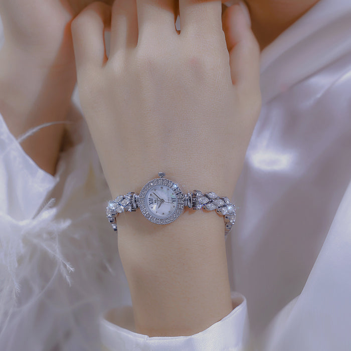 Baita Starry Horse Eye Zircon Light Luxury Exquisite Mermaid Watch