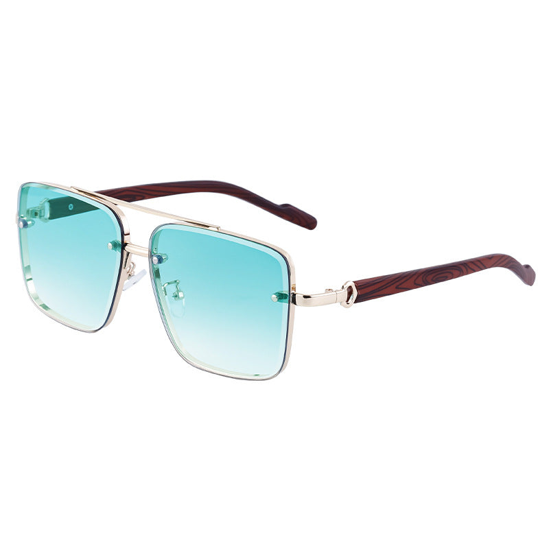 European And American Square Cut Sunglasses