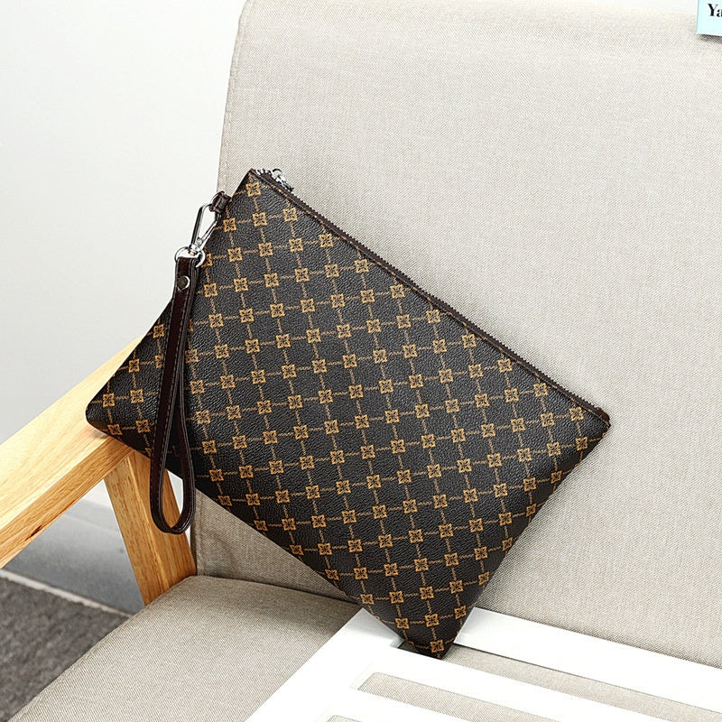 Clutch Envelope Package Casual Gingham Check