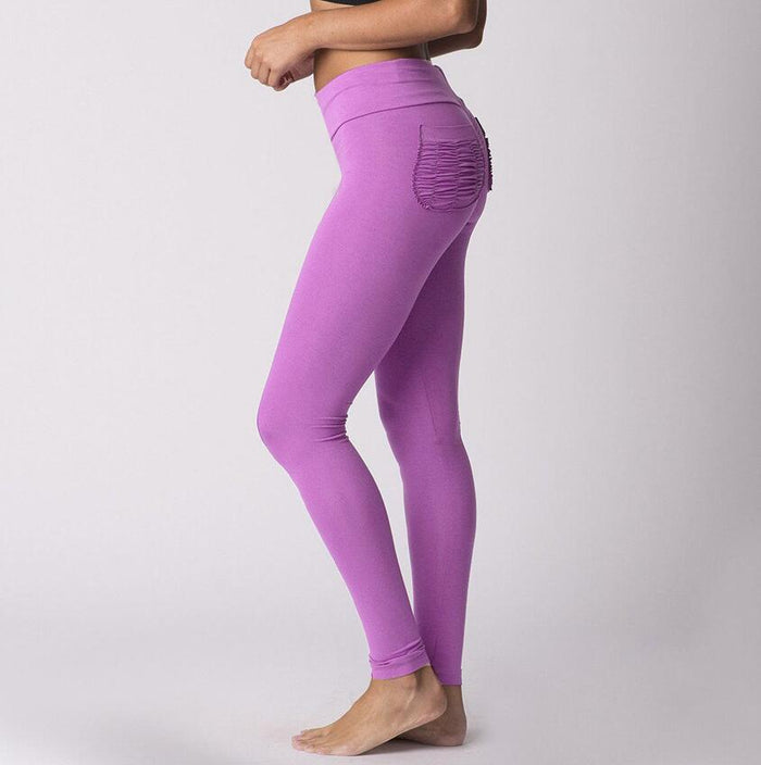 High-Waist Push-Up Fitness Leggings