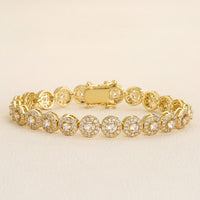 Light Luxury Full Inlaid AAA Zircon Bracelet