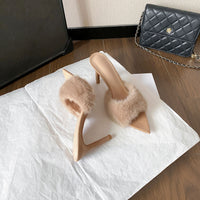 Pointed-Toe Slender High-Heel