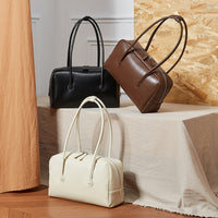 Genuine Leather Boston Women's Portable Shoulder Bag