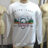 European & American Style Print Sweatshirt