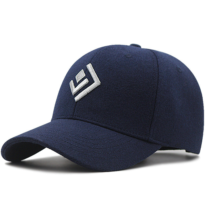 Big Head Winter Woolen Warm Hat