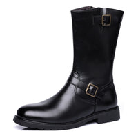 Side-zip Motorcycle Boots
