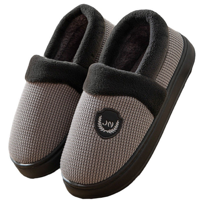 Fleece-Lined Indoor-Outdoor Slippers
