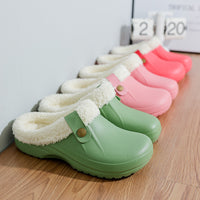 Men’s Fleece-Lined Home Slippers