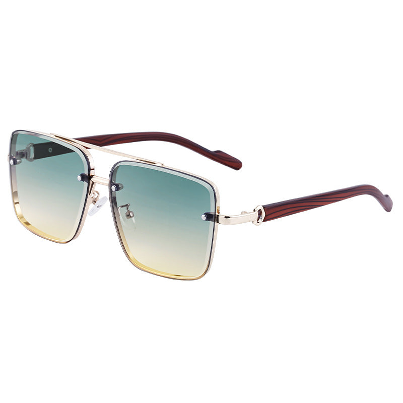 European And American Square Cut Sunglasses