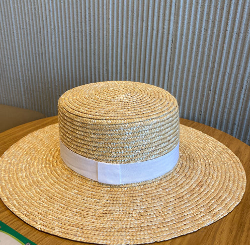Woven Raffia Straw Hat Female Sunscreen Sunshade