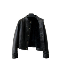 A Cozy Sun-kissed Look Pairs Leather