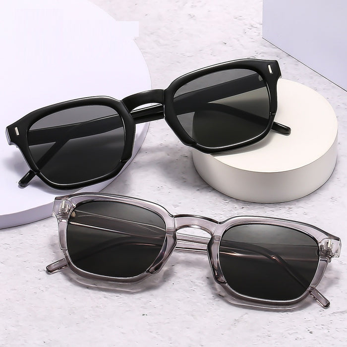 Square Retro Internet Hot Street Shooting Advanced Simple Trendy Sun Glasses