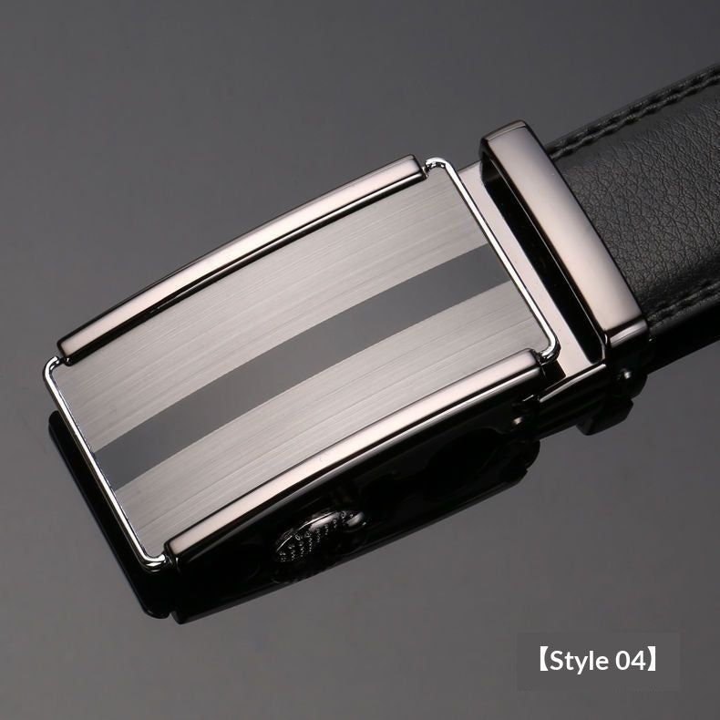 Versatile And Trendy Business Leather Belt
