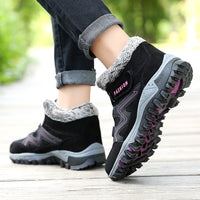 Outdoor Cotton-padded Mid-top Sports