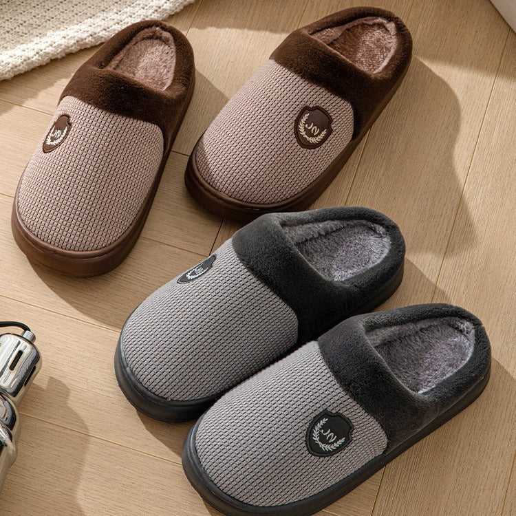 Fleece-Lined Indoor-Outdoor Slippers