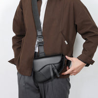 Saddle Shoulder Crossbody Chest Bag