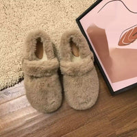 Outerwear Plus-size  Fluffy Shoes