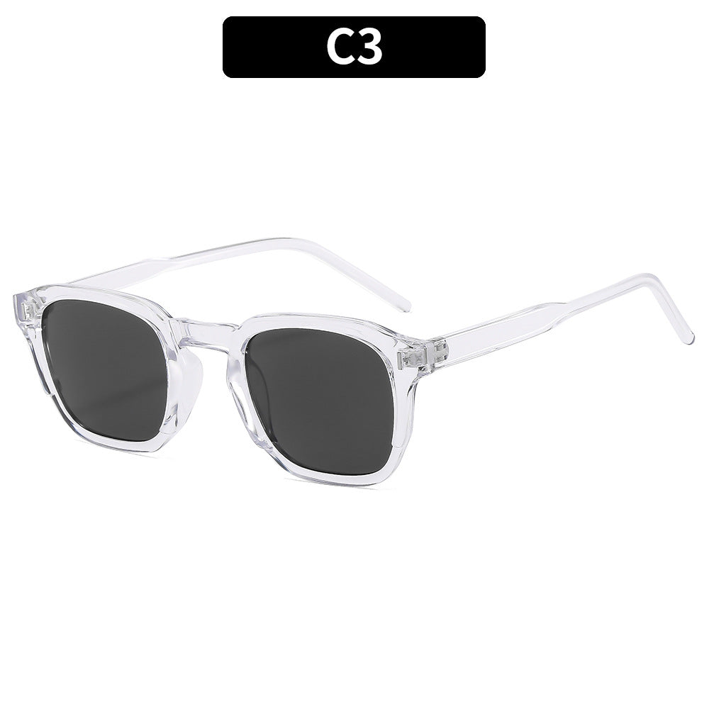 Square Retro Internet Hot Street Shooting Advanced Simple Trendy Sun Glasses