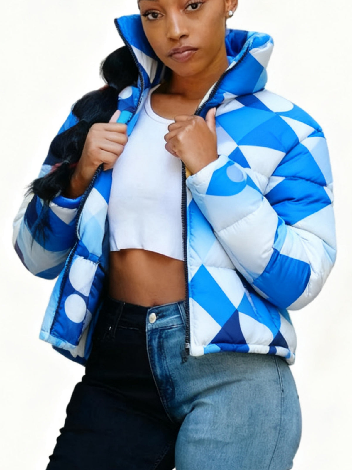 Cute Short Warm Coats - Colorful Parkas