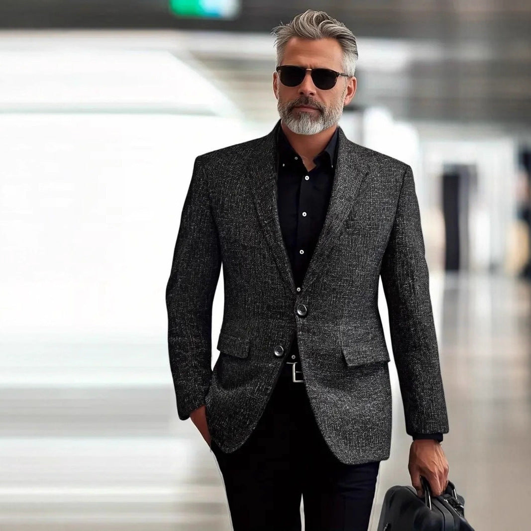 Single-Breasted Leisure Jacket