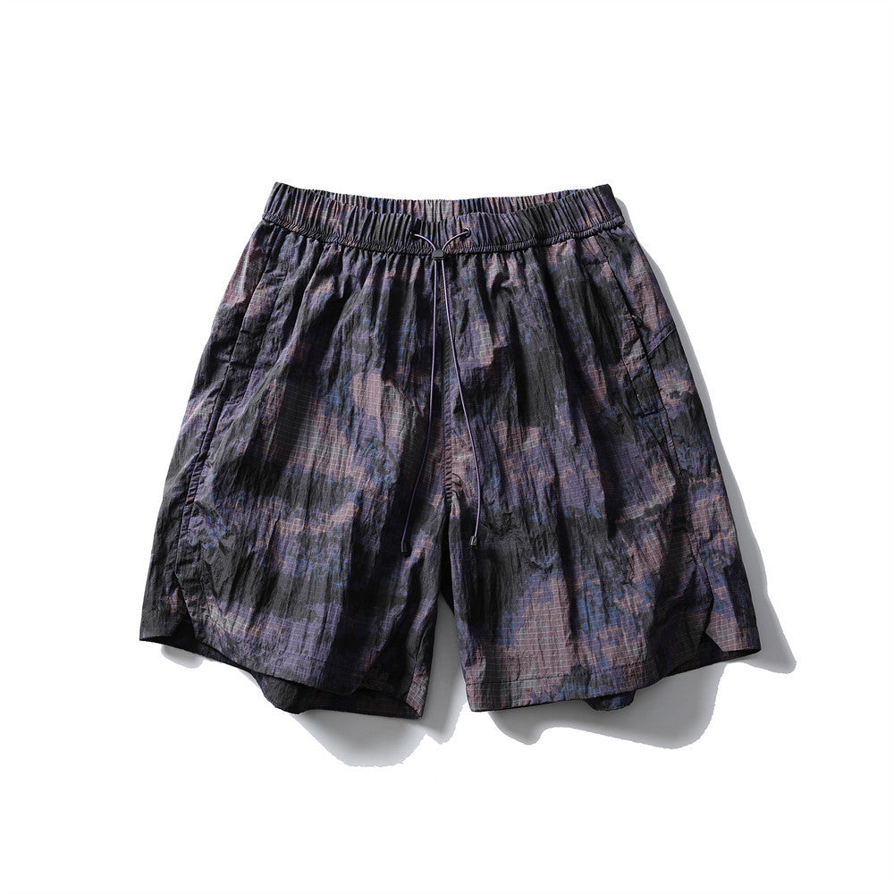 Summer Loose Leopard Print Shorts