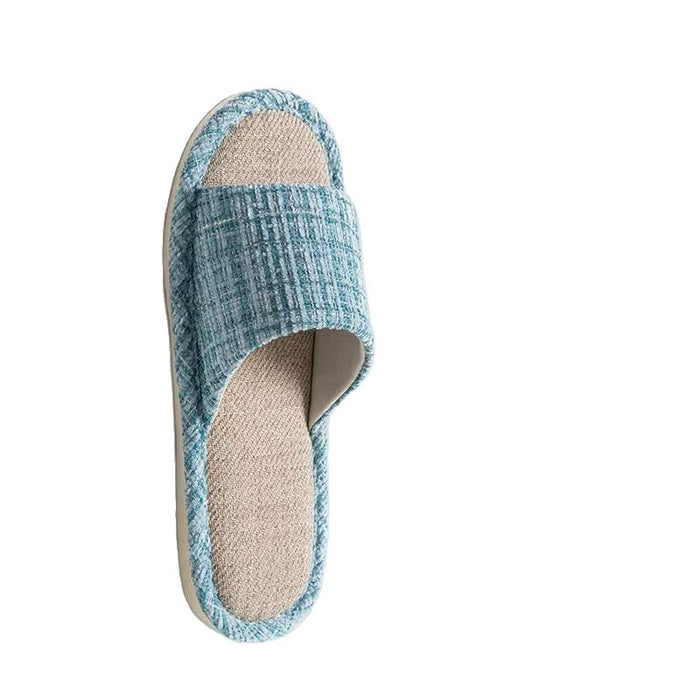 Indoor Cotton & Linen Flip-Flops