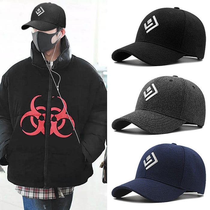 Big Head Winter Woolen Warm Hat