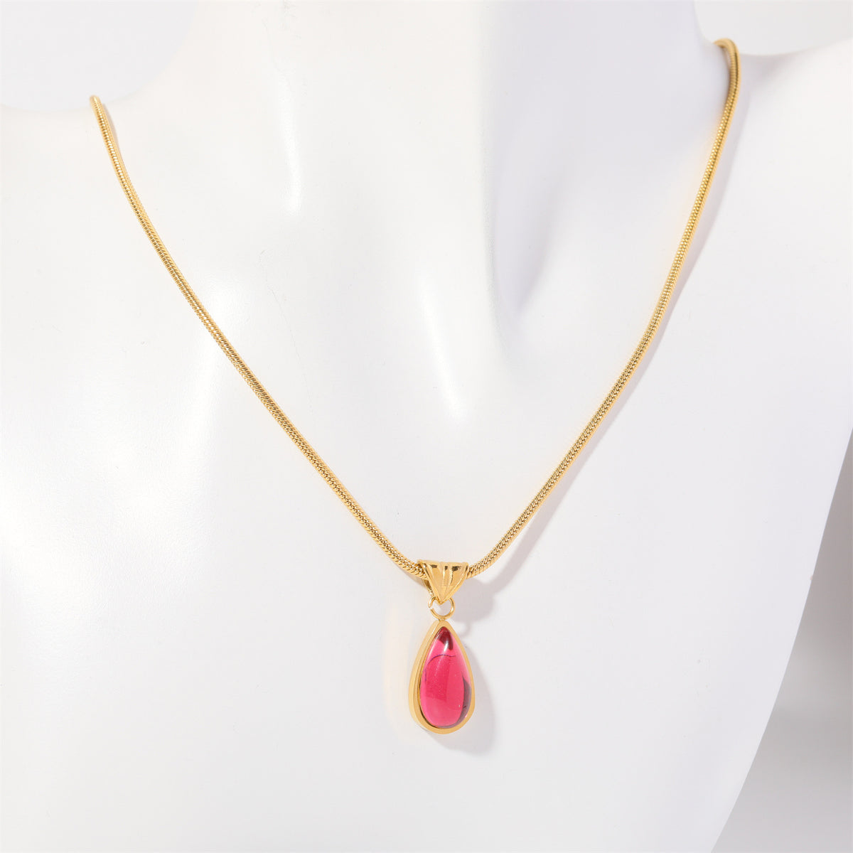 Water Drop Blue Ocean Necklace