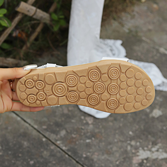 Beaded Butterfly Decorative Sandals