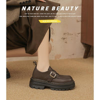 New Chunky-sole Retro Loafer Boots