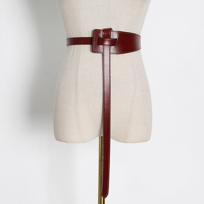 Hundred Matching Skirt Sweater Decoration Dress Belt