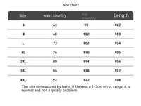 Plus Size Retro Washed Cargo denim