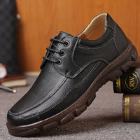 Leather Shoes with Tendon Sole