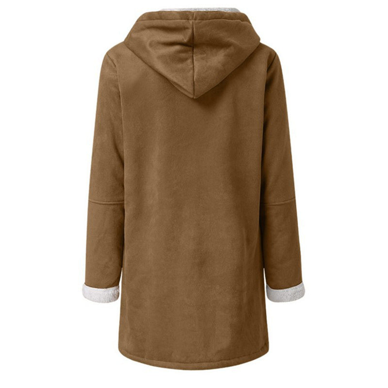 Duffle Toggle Coat Hooded Jacket